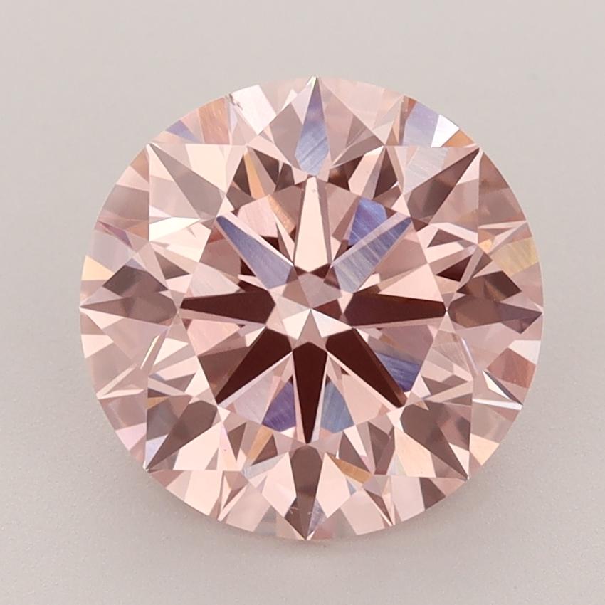 3.30 Ct. Fancy Intense  Pink Round Lab Grown Diamond