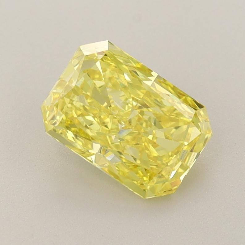 1.19 Ct. Fancy Vivid  Yellow Radiant Lab Grown Diamond