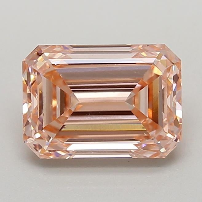 3.03 Ct. Fancy Intense  Pink Emerald Lab Grown Diamond