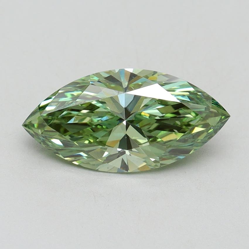 1.50 Ct. Fancy Vivid Pacific Green Marquise Lab Grown Diamond