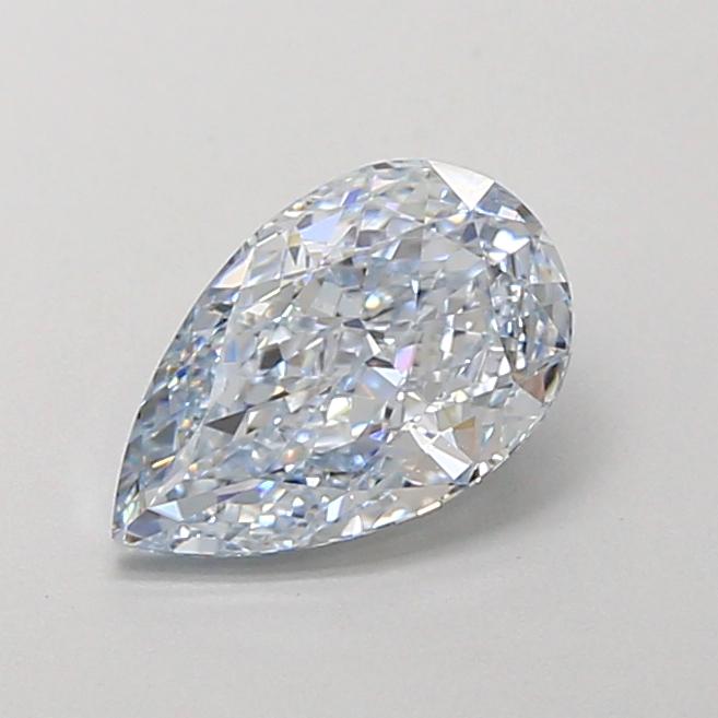 1.34 Ct. Fancy Intense Blue Pear Lab Grown Diamond