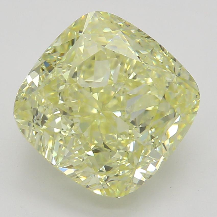 2.56 Ct. Fancy Yellow Cushion Diamond