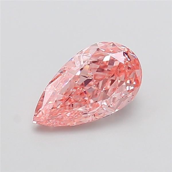 2.06 Ct. Fancy Vivid Pink Pear Lab Grown Diamond
