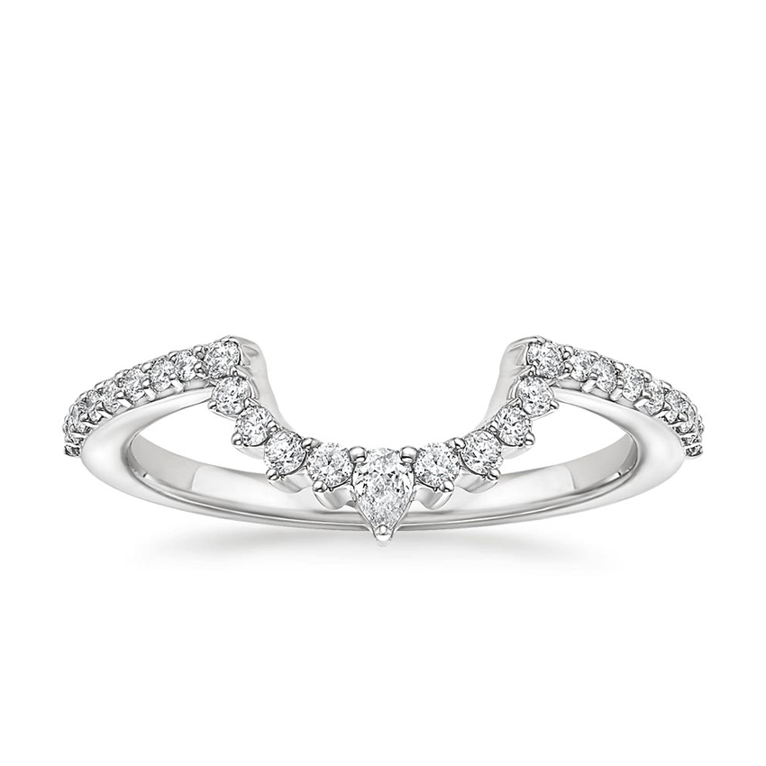 Luxe Elongated Curved Diamond Ring | Brilliant Earth