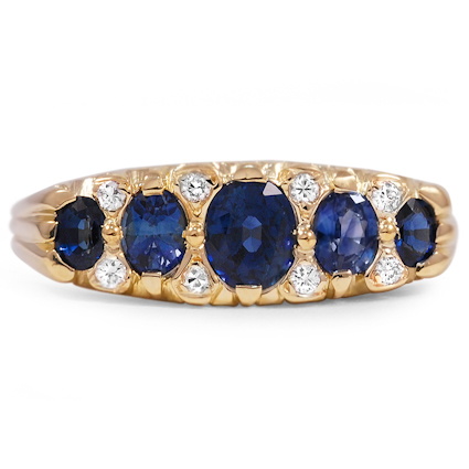 Edwardian Sapphire Vintage Ring