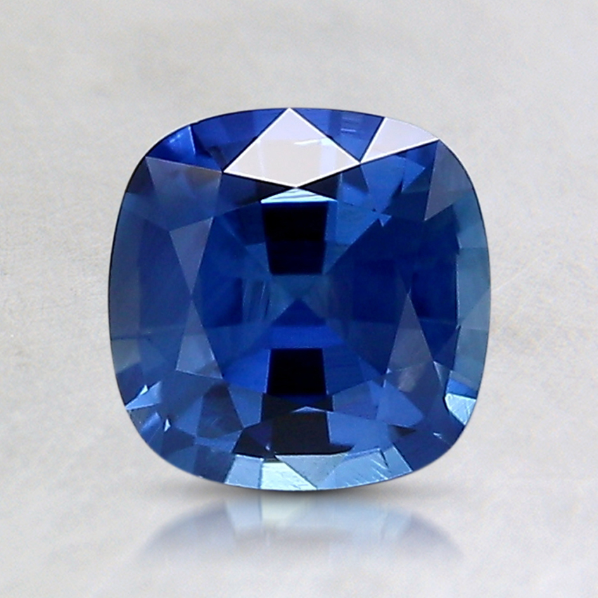 6.5mm Blue Cushion Sapphire