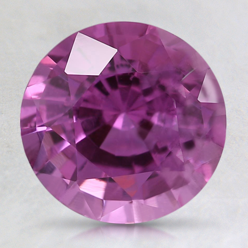 8.4mm Pink Round Sapphire