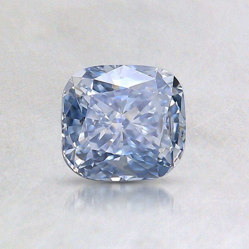0.71 Ct. Fancy Blue Cushion Lab Grown Diamond