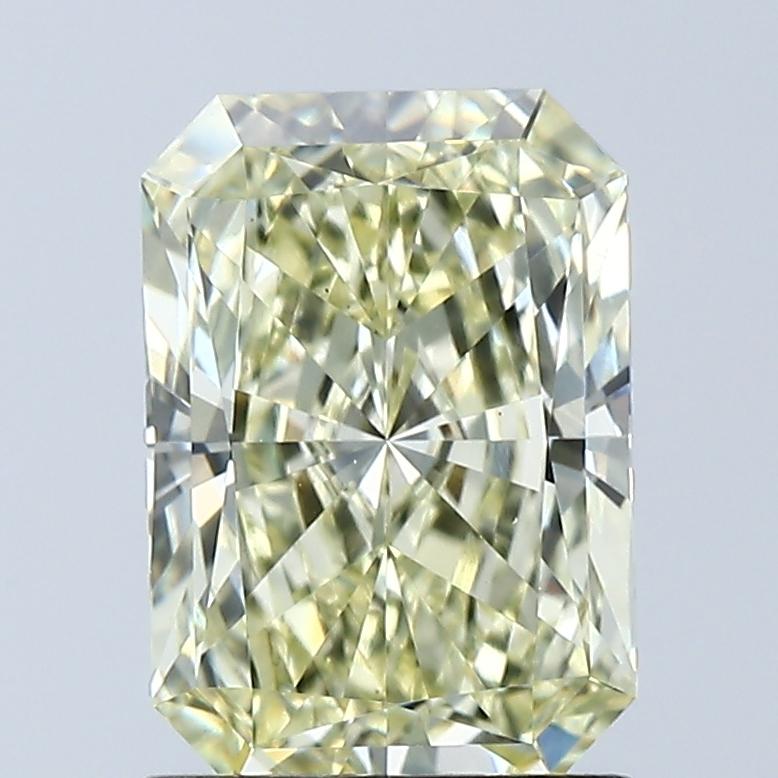 1.53 Ct. Fancy Yellow Radiant Lab Grown Diamond