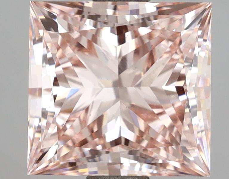 3.05 Ct. Fancy Intense Pink Princess Lab Grown Diamond