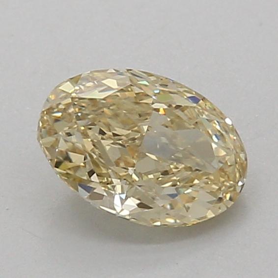1.06 Ct. Fancy Yellow Oval Lab Grown Diamond