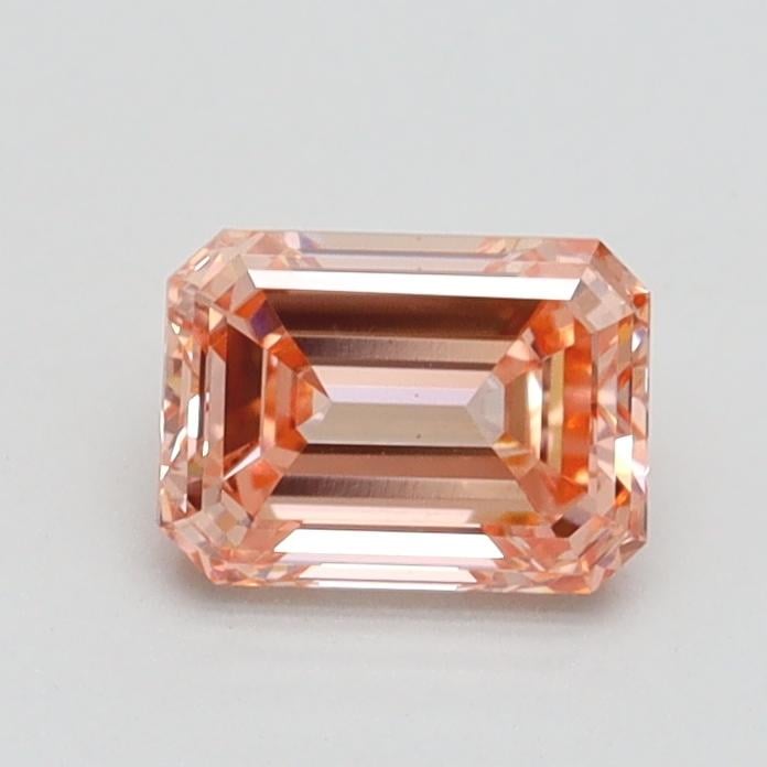 0.75 Ct. Fancy Intense Pink Emerald Lab Grown Diamond