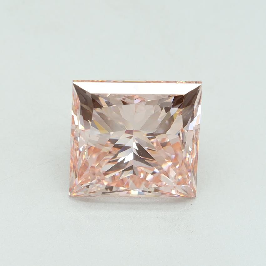 5.02 Ct. Fancy Intense Pink Princess Lab Grown Diamond