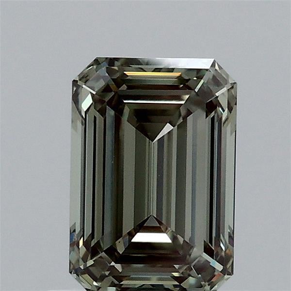 1.04 Ct. Fancy Intense  Green Emerald Lab Grown Diamond