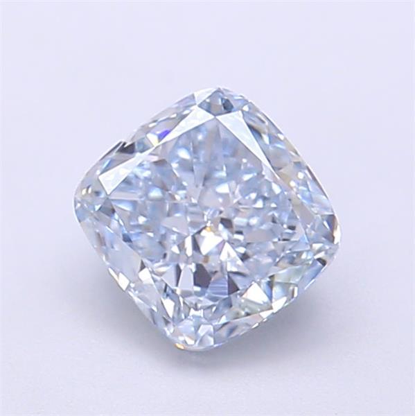 1.02 Ct. Fancy  Blue Cushion Lab Grown Diamond