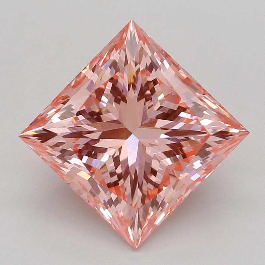 2.07 Ct. Fancy Vivid Pink Princess Lab Grown Diamond