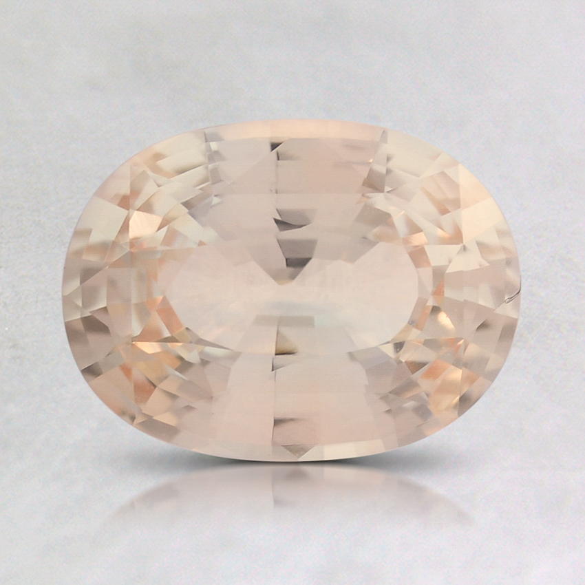 8x6mm Peach Oval Sapphire