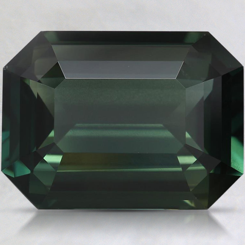 13x9.7mm Teal Emerald Sapphire