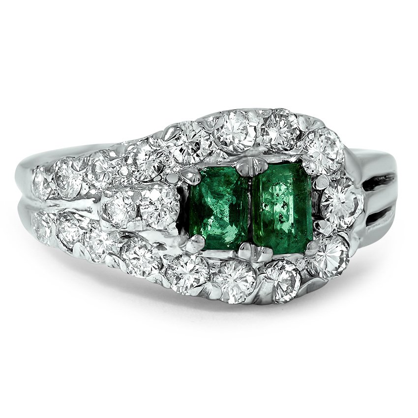 Retro Emerald Vintage Ring