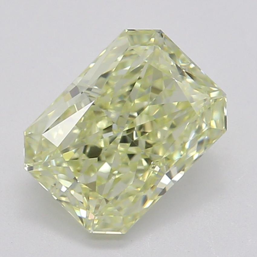 0.77 Ct. Fancy Light Yellow Radiant Diamond