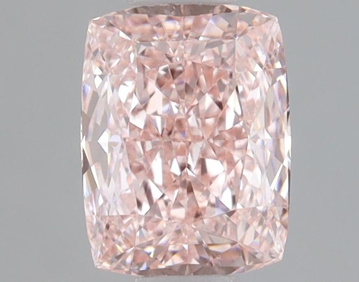 0.81 Ct. Fancy Intense Pink Cushion Lab Grown Diamond