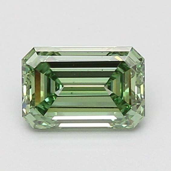 1.04 Ct. Fancy Vivid Green Emerald Lab Grown Diamond
