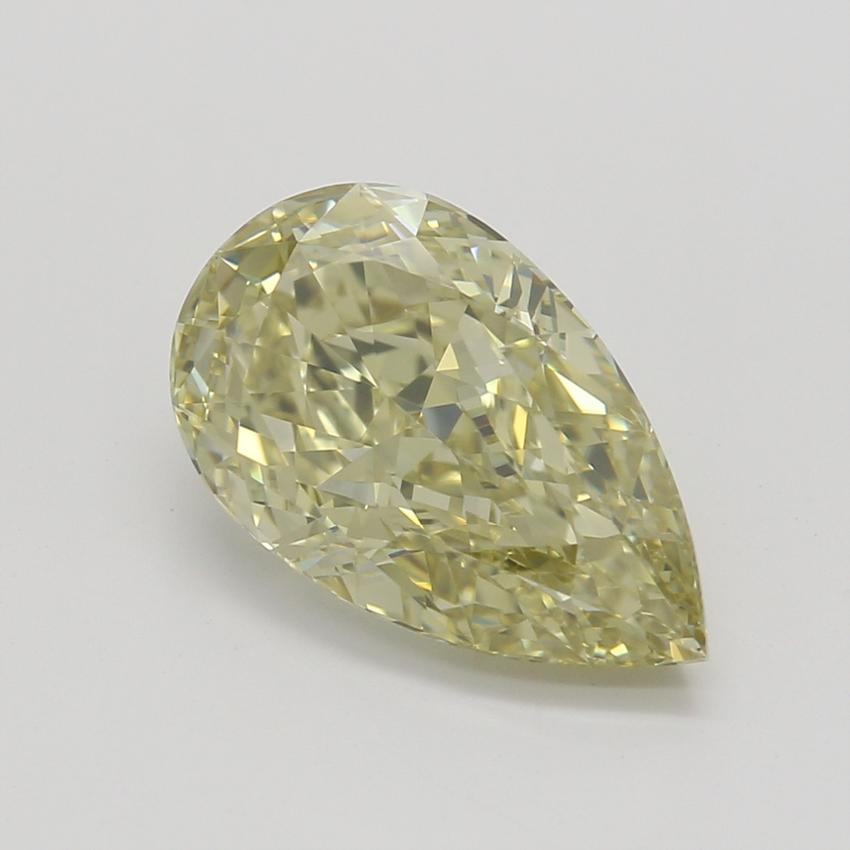 1.54 Ct. Fancy Brownish Greenish Yellow Pear Diamond