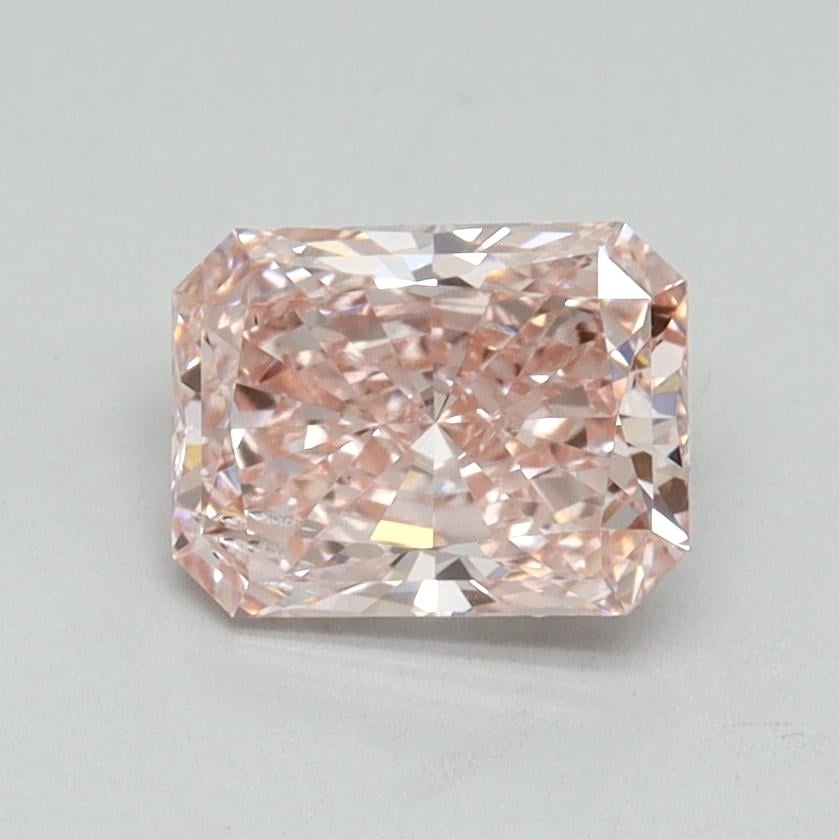 1.15 Ct. Fancy Intense Pink Radiant Lab Grown Diamond