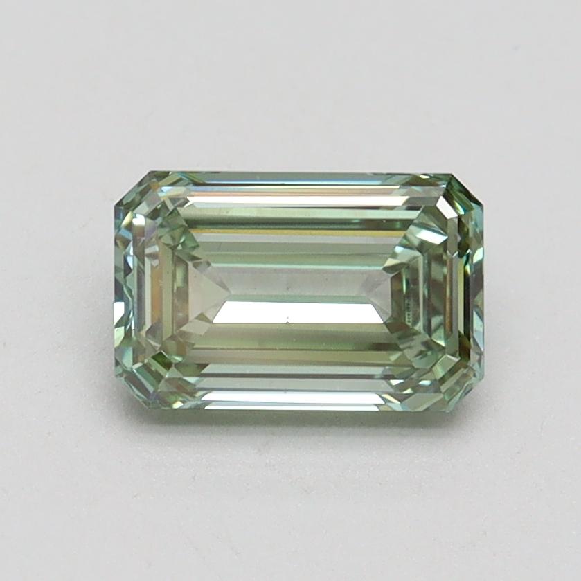 1.02 Ct. Fancy Intense Green Emerald Lab Grown Diamond