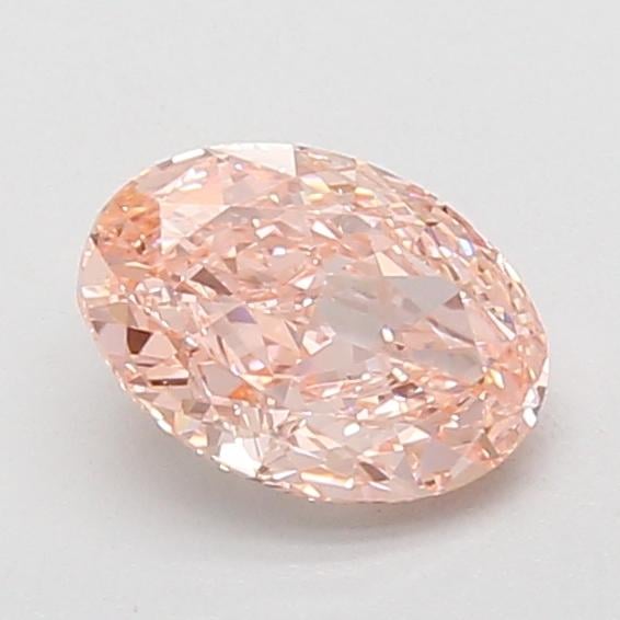 1.09 Ct. Fancy Vivid Pink Oval Lab Grown Diamond
