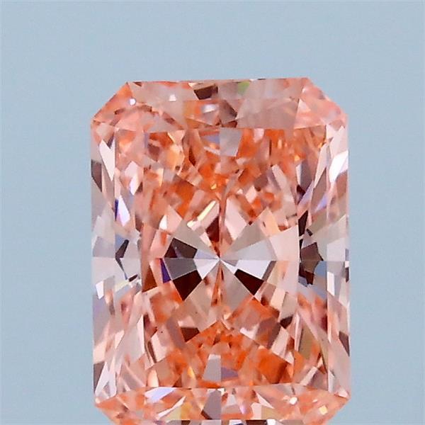 1.04 Ct. Fancy Vivid Pink Radiant Lab Grown Diamond