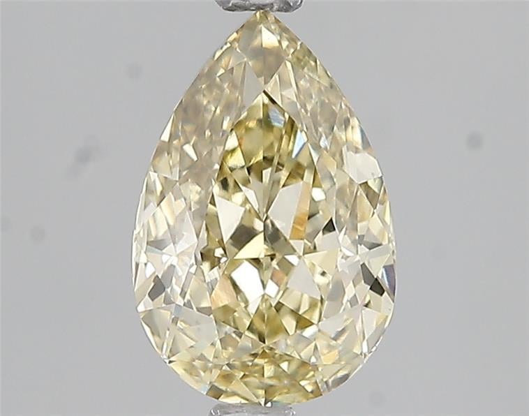 2.03 Ct. Fancy Yellow Pear Lab Grown Diamond