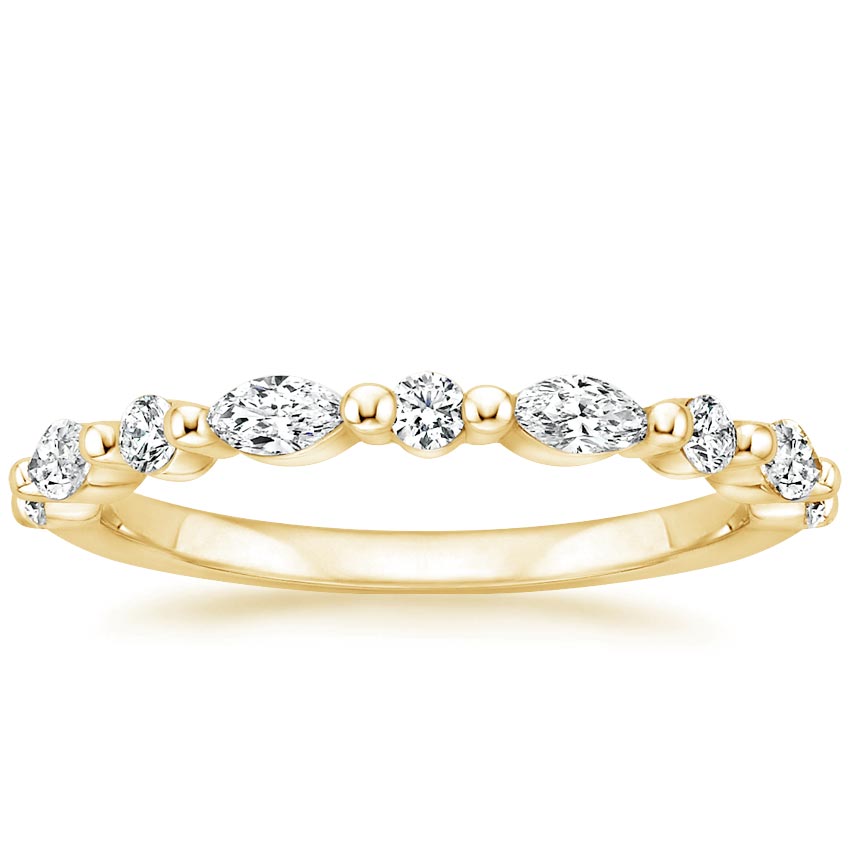 18K Yellow Gold Versailles Diamond Ring (3/8 ct. tw.), large top view