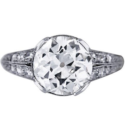 Art Nouveau Diamond Vintage Ring