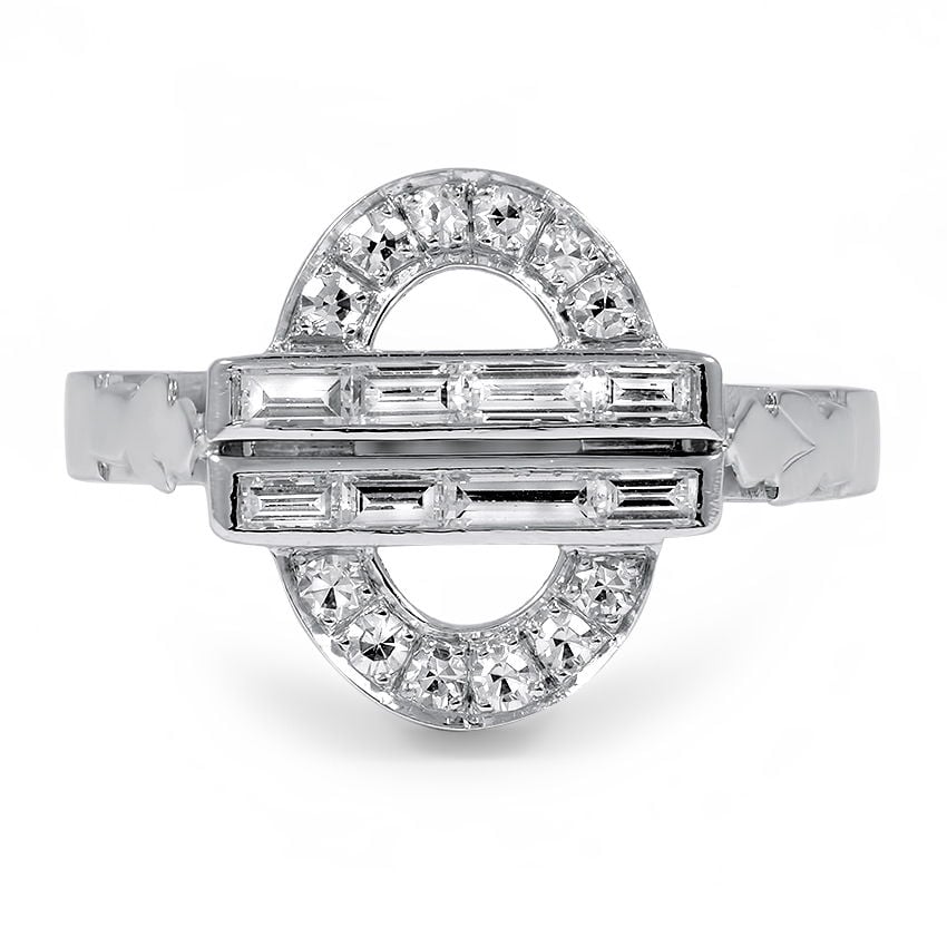 Art Deco Diamond Vintage Ring