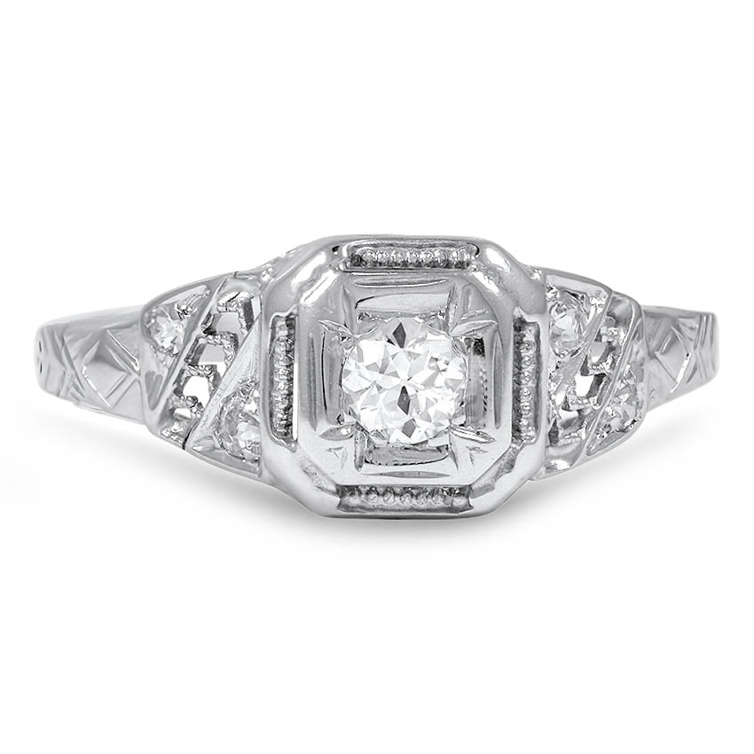 Art Deco Diamond Vintage Ring