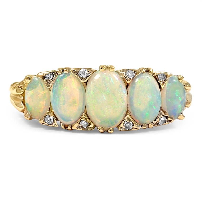 Art Nouveau Opal Vintage Ring | Queenie | Brilliant Earth