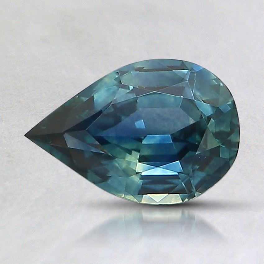 8.3x5.7mm Blue Pear Montana Sapphire