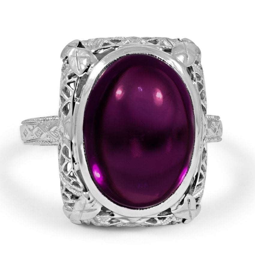 Edwardian Amethyst Vintage Ring