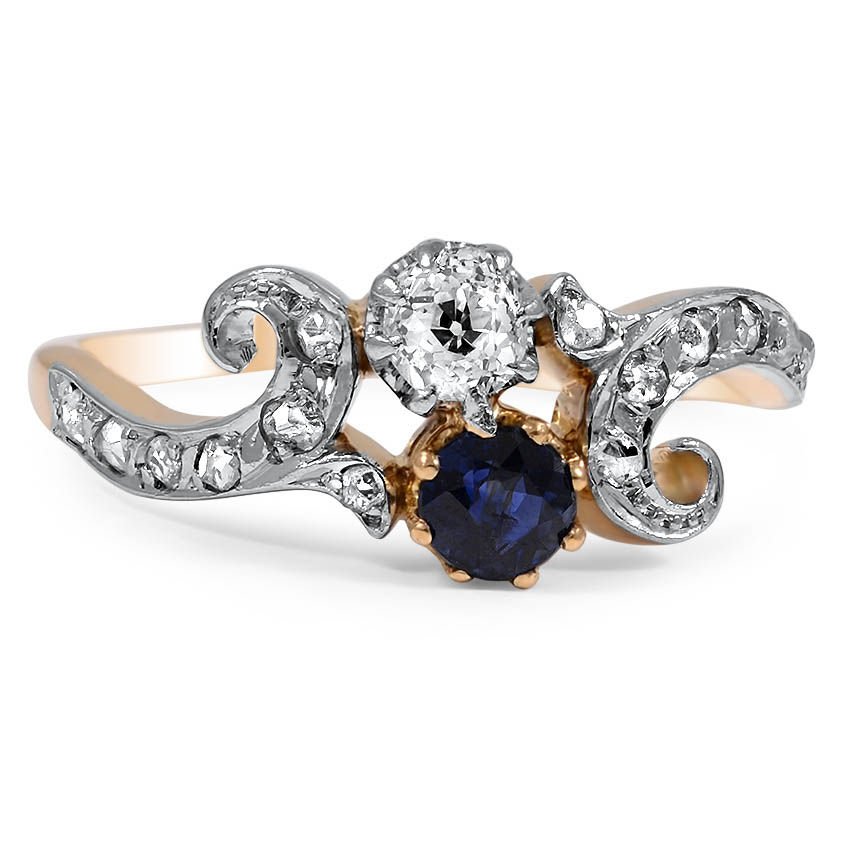 Art Nouveau Diamond Vintage Ring