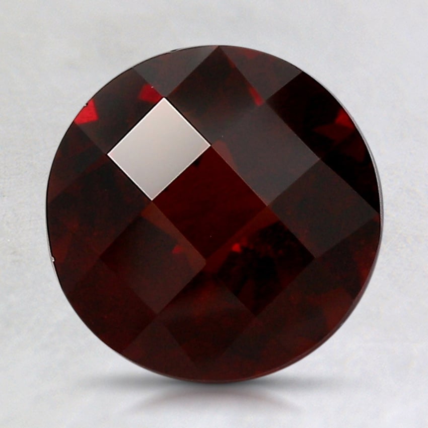 8.8x8.7mm Unheated Red Modified Round Garnet