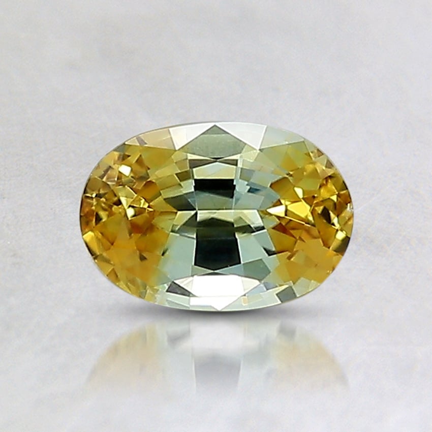 6.5x4.5mm Bi-Color Oval Montana Sapphire
