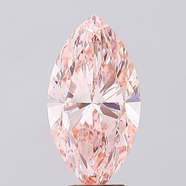 5.00 Ct. Fancy Intense Pink Marquise Lab Grown Diamond