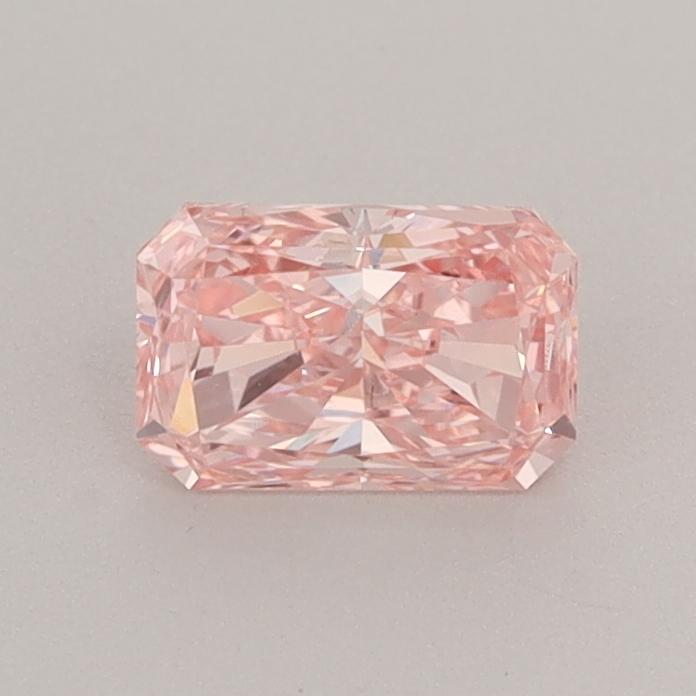 0.50 Ct. Fancy Intense  Pink Radiant Lab Grown Diamond