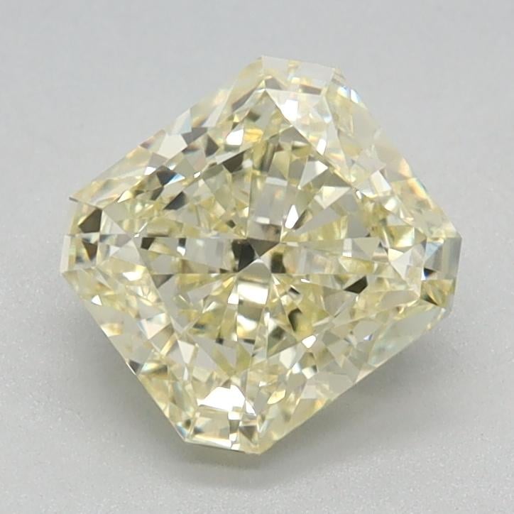 1.03 Ct. Fancy Light Yellow Radiant Lab Grown Diamond