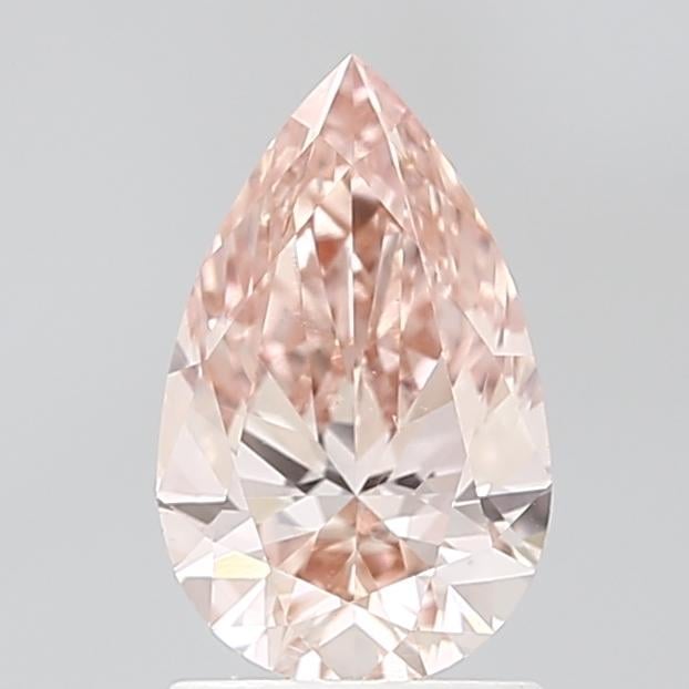 1.52 Ct. Fancy Vivid Pink Pear Lab Grown Diamond