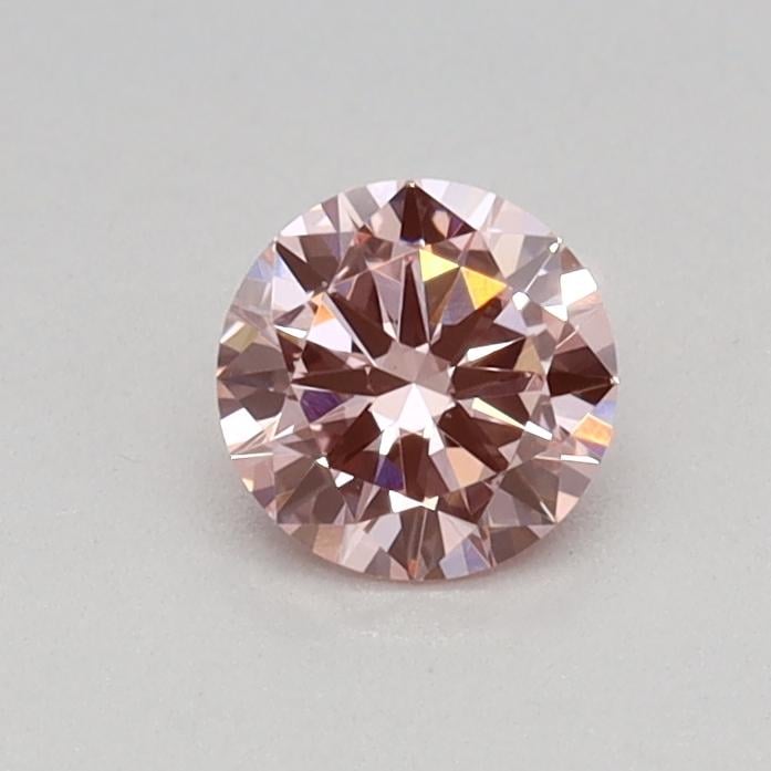 0.27 Ct. Fancy Intense Pink Round Lab Grown Diamond
