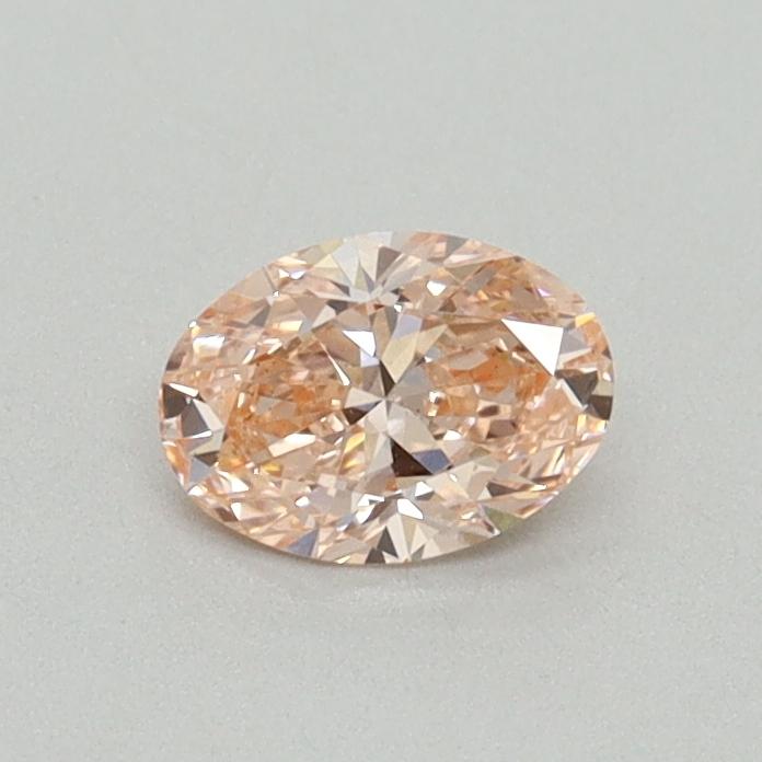 0.36 Ct. Fancy Intense Pink Oval Lab Grown Diamond