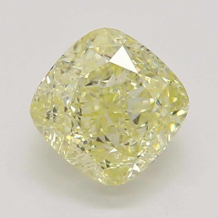 1.32 Ct. Fancy Yellow Cushion Diamond