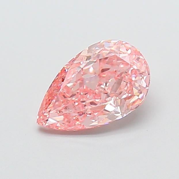 1.08 Ct. Fancy Vivid  Pink Pear Lab Grown Diamond